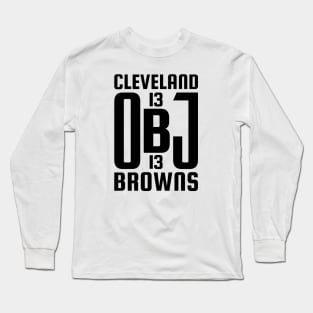 OBJ Cleveland Browns 2 Long Sleeve T-Shirt